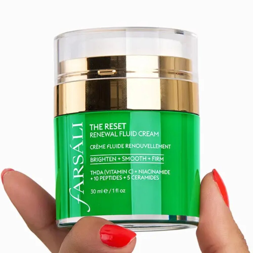 FARSÁLI The Reset Renewal Fluid‎ Cream Brighten + Smooth (BRAND-NEW IN PACKAGE)